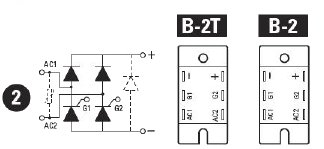 B624F-2, Однофазный тиристор-диодный модуль